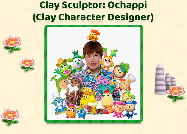 Clay Sculptor: Ochappi (Clay Character Designer)